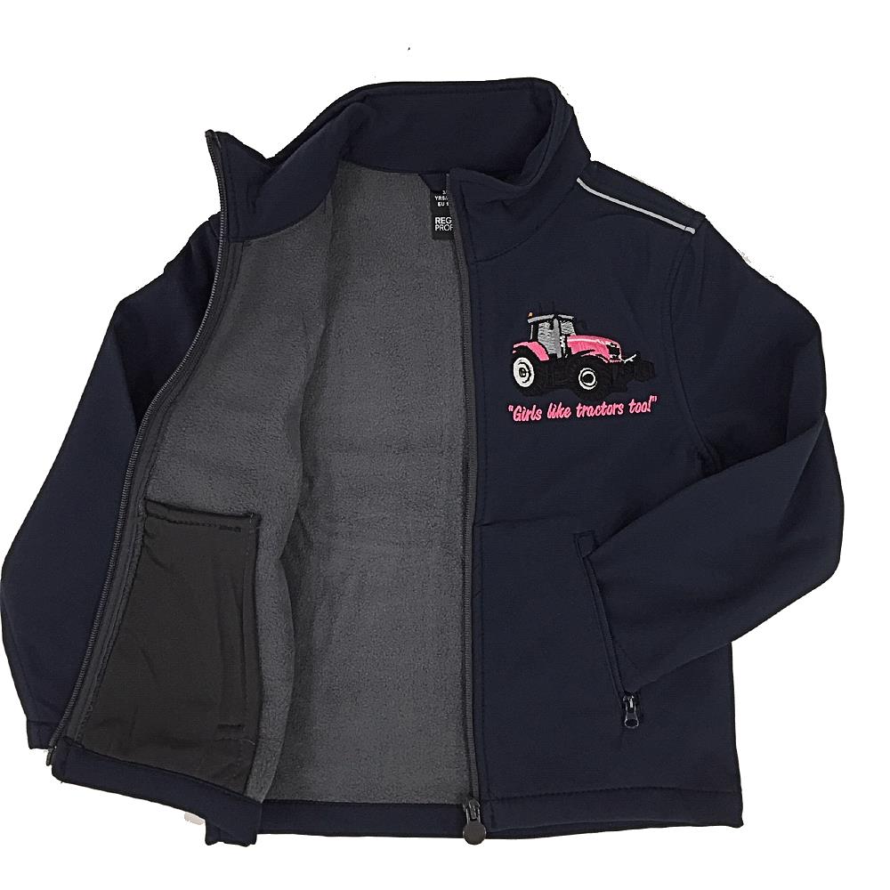 REGATTA TRACTOR JACKETNAVY PINK PhillipsShoes.ie
